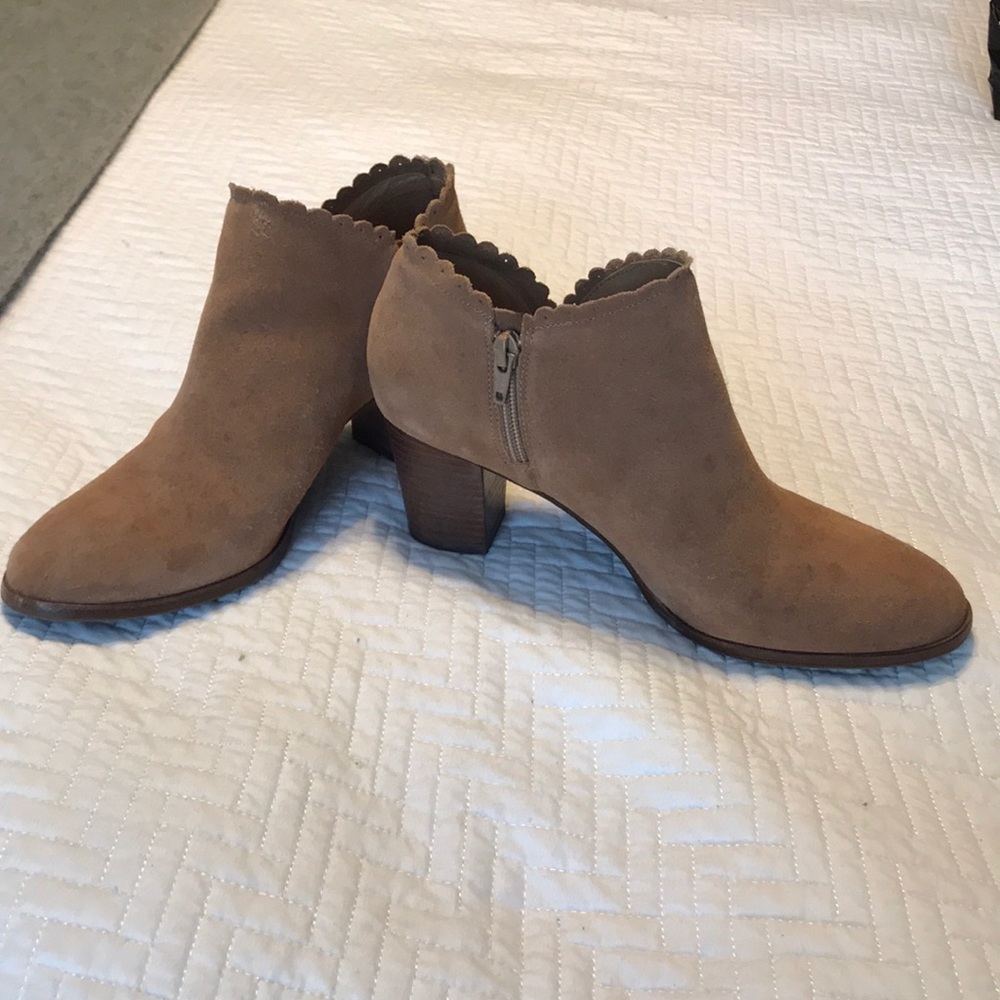 Jack Rogers suede ankle boots
